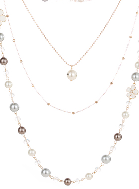 多层长款项链时尚个性百搭韩国