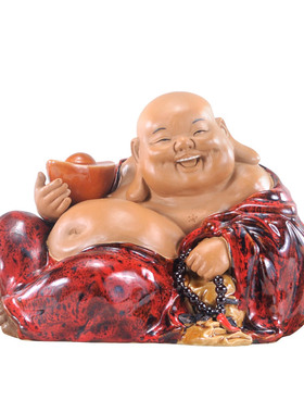 石湾公仔大师工艺精品柜门装饰品