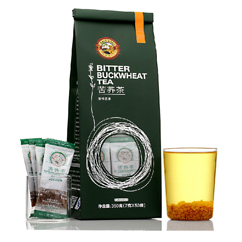 【1送1】虎标原味苦荞茶350g 西昌大凉山全胚芽苦荞茶 虎标苦荞茶