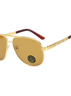 男士钢化玻璃太阳镜大号司机开车