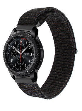 三星Gear sport S3尼龙回环表带华米 华为2 ticwatch表带20/22mm