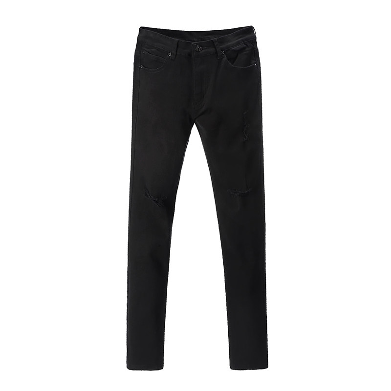 闪电潮牌牛仔裤GENANX破洞