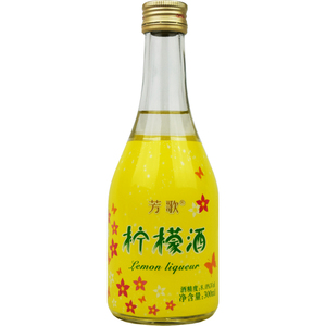 芳歌牌柠檬酒300ml 日式甜酒 果露酒 日料店常见 女生利口酒