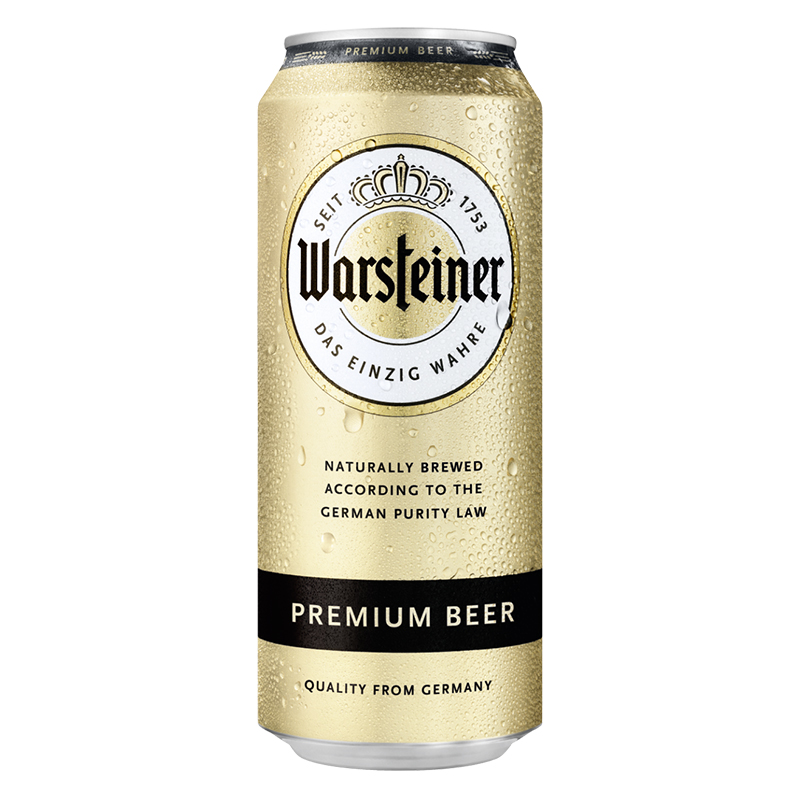 沃斯坦（warsteiner）比爾森啤酒500ml*24聽(tīng)整箱裝 德國(guó)原裝進(jìn)口