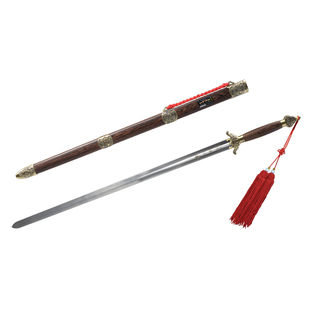 青铜武术太极剑 不锈钢 中软太极剑  龙泉沈广隆宝剑 未开刃