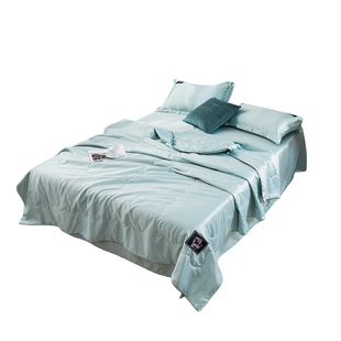2025新款冰丝夏凉被四件套凉感双人天丝薄款被子夏季空调被可机洗