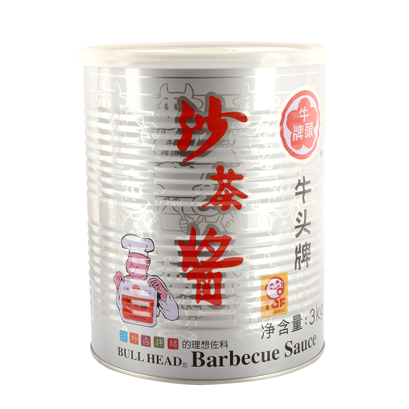 包邮台湾进口牛头牌沙茶酱3kg