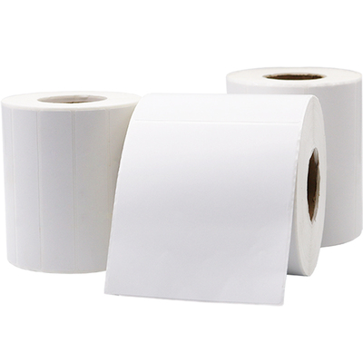 二维码物流铜版纸不干胶