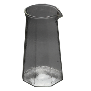 相见相遇 冷水壶玻璃耐热高温晾凉白开水杯扎壶透明 锤纹大水杯