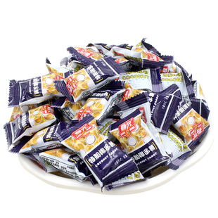 春光特质椰汁糖海南特产水果味喜字硬糖500g结婚庆小零食散称批发