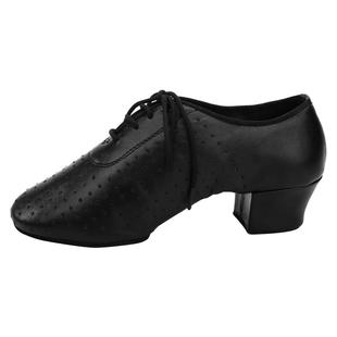 男童拉丁舞鞋儿童专业牛津布四季男孩软底拉丁鞋男少儿男生舞蹈鞋