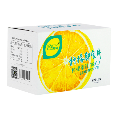 a汇达柠檬即食片休闲水果干