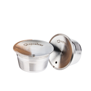 柯布capsulone兼容雀巢dolce gusto咖啡胶囊不锈钢重复填充钢胶囊