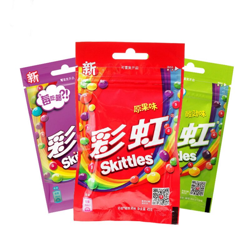 儿童水果袋装9g彩虹糖箭牌