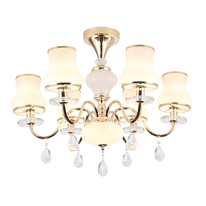 欧式吊灯客厅水晶灯现代简约餐厅吊灯北欧风格温馨吧台卧室灯具