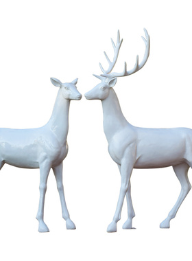 玻璃钢小区户外草坪动物园林景观