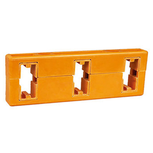 海坦母线夹MD5 抽屉柜绝缘子母线框 三相 间距120 单排 双排