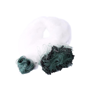 加重渔网粘网丝网三层网鱼网沉网1米6分小白条捕鱼网鲫鱼挂网沾网