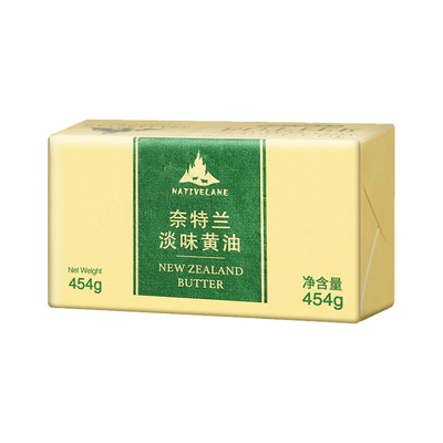 奈特兰淡味黄油454g动物烘焙材料