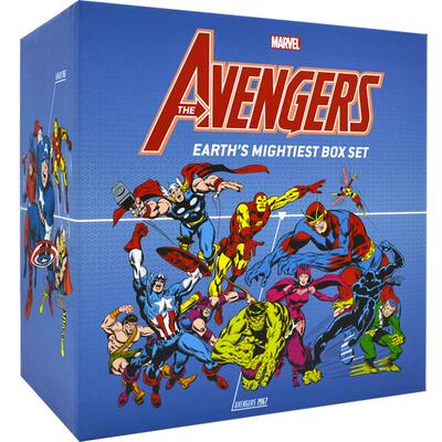 现货 复仇者联盟 地球的强大英雄 精装漫画 英文原版Avengers: Earth's Mightiest Box Set Slipcase克里斯克鲁人战争