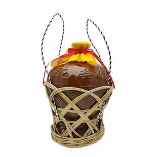 四川高庙白酒花溪源5斤坛装窑藏老酒纯高粱粮食清香型高度礼品装