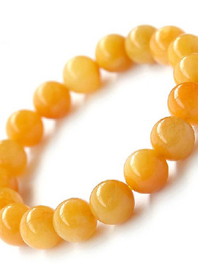 微瑕特价款橘子石手链天然