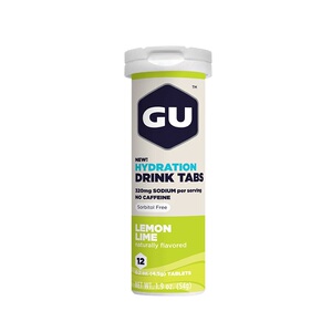 GU Hydration Tablets 电解质泡腾片 跑步 骑行 徒步用 1条包邮