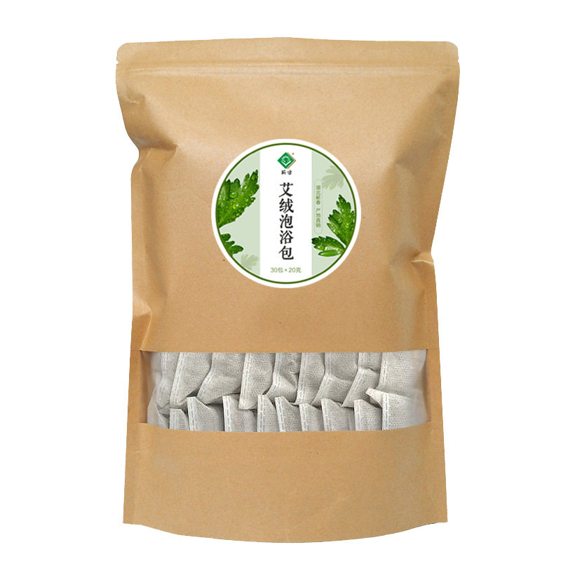 蕲春艾绒老姜粉泡脚包艾草包艾叶熏蒸包洗澡月子产妇宝宝婴儿沐浴