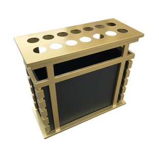 商用现代高档售楼部专用雨伞架定制酒店大堂雨伞陈列架房地产LOGO