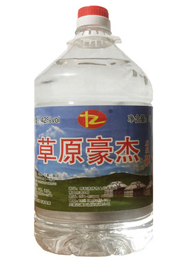 草原豪杰高度清香型高粱散装白酒