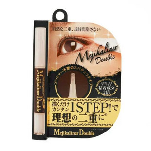 现货日本Mejikaliner double速干双眼皮胶水定型笔霜隐形持久两倍