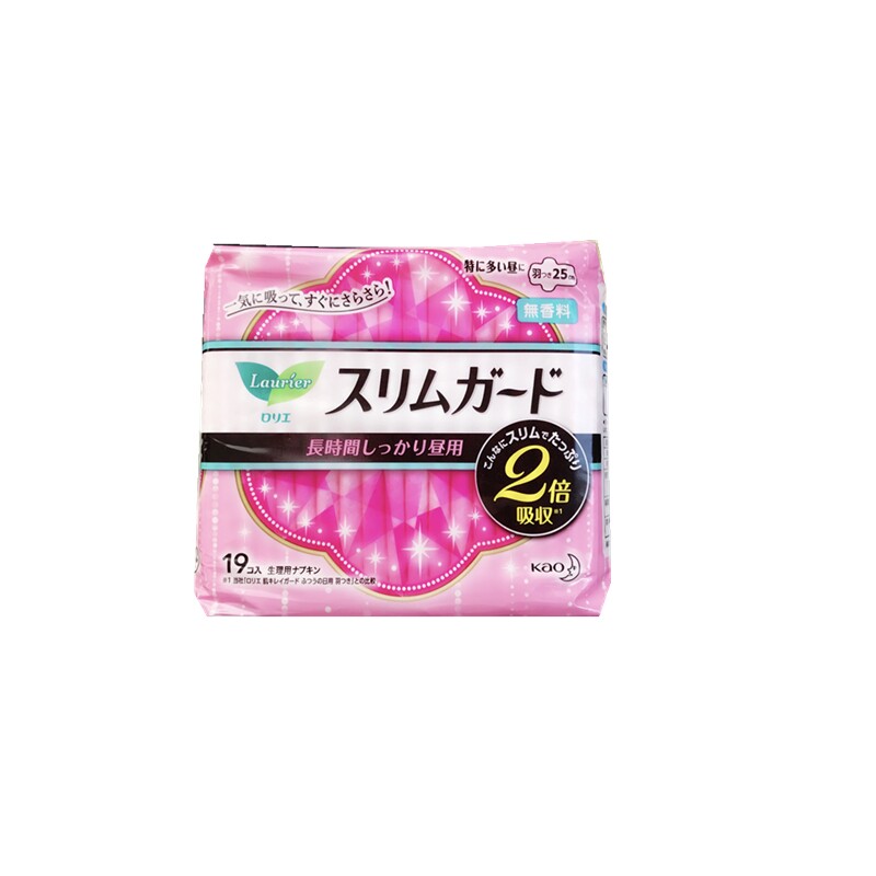 花王乐而雅瞬吸无荧光剂卫生巾