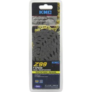 台湾KMC27山地21变速24普通30儿童自行车链条10单速防锈12折叠9