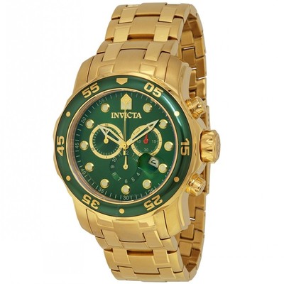 绿水鬼invicta金色日历欧美腕表