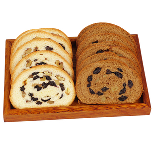 俄罗斯风味大列巴早餐白麦黑麦核桃仁大面包休闲食品糕点1000g