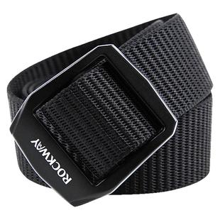 Rockway岩途休闲皮带男士尼龙腰带户外男帆布腰带女裤带铝合金L35