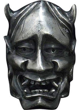 白木黑冰原创作品般若925银