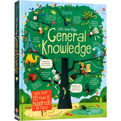Usborne原版英文Peep See inside Lift the flap General Knowledge科普百科常识翻翻书儿童早教书英语纸板书立体书