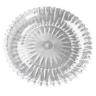 ktv酒店专用供盘水果盘时尚欧式大号水晶玻璃放切好的展示果盘