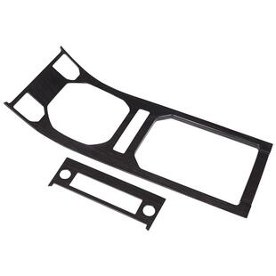 12-18款路虎极光改装黑木纹内饰配件中控台装饰亮条揽胜极光贴片