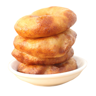 陕北特产糜子米油馍馍新大黄米年糕油圈圈 年货软馍馍小米面糕点