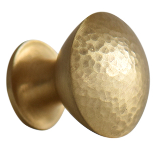 铜年 vintage复古黄铜拉手柜门抽屉纯铜把手全铜美式做旧小拉手