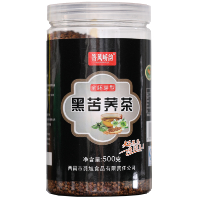 箐风峤韵黑苦荞茶大凉山荞麦茶