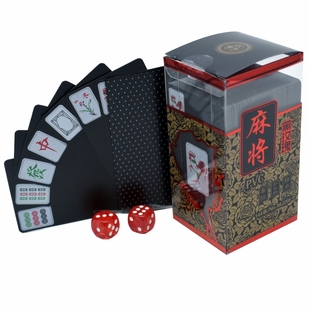 长条纸牌麻将三A长牌麻将纸牌四川成都麻将血战108张144塑料麻将