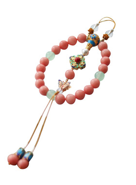 项链锁骨链小众设计旗袍压襟刺绣