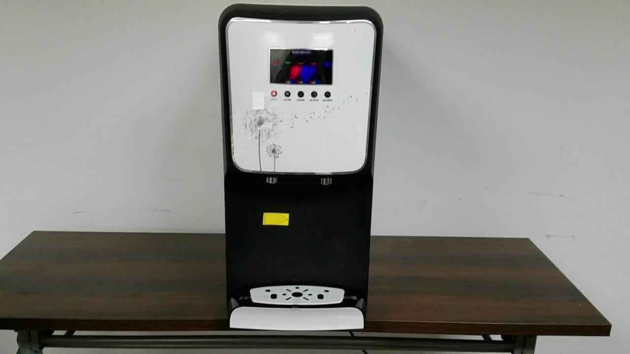 Touch Operation Korea Water Cooler Dispenser Machine With Ro System Buy Water Dispenser