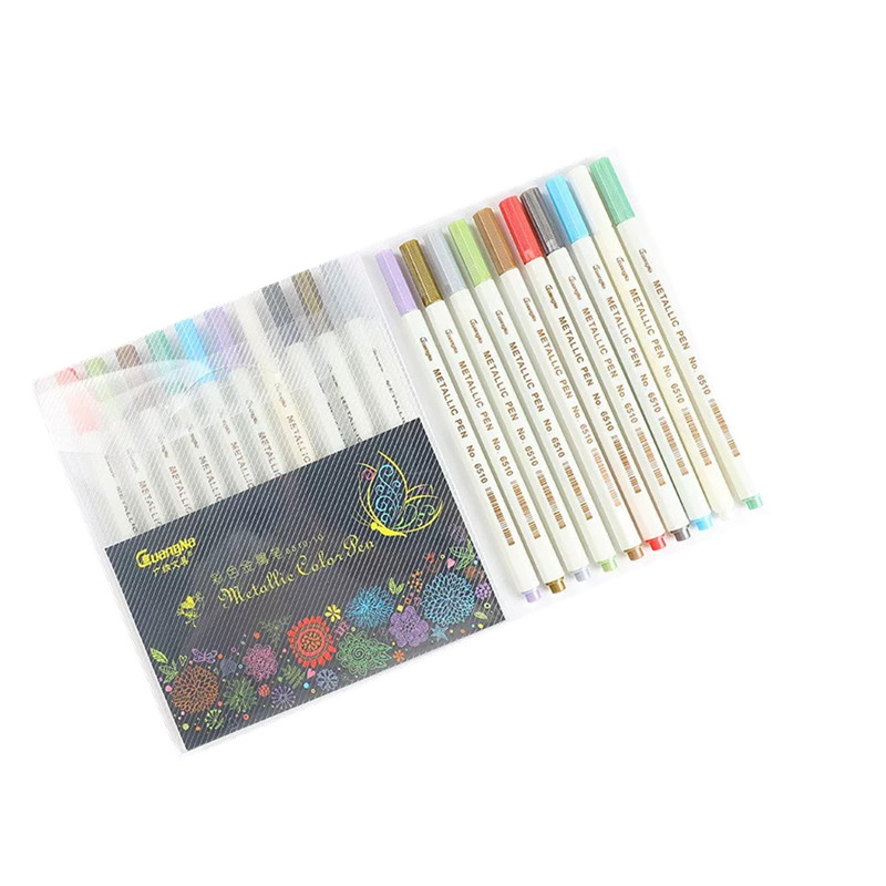 一套手工diy相册工具材料自制配件 黑卡影集用油漆笔彩色金属笔