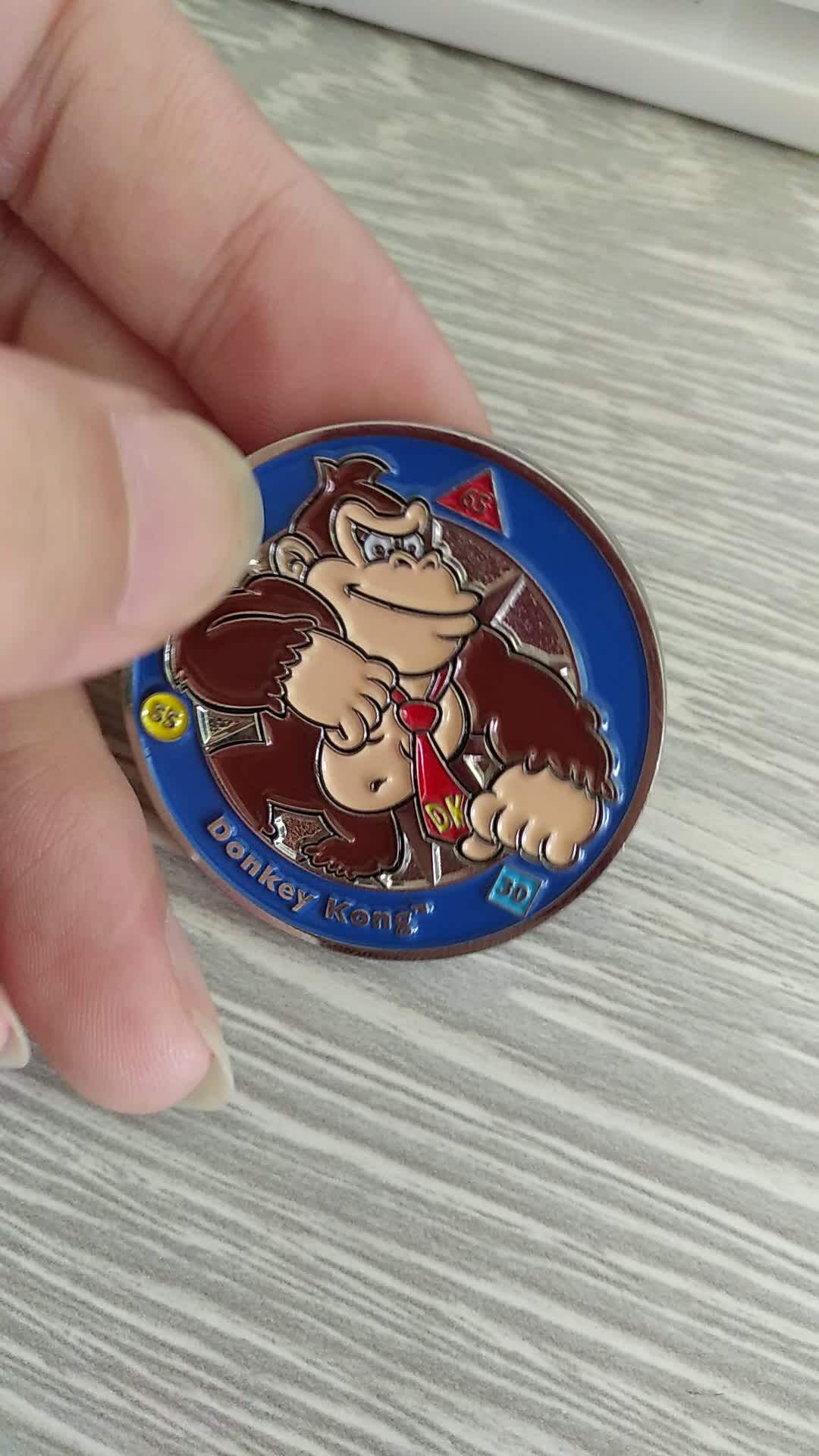 Wholesale Custom Hard Enamel Metal Navy Challenge Coin Buy Custom 