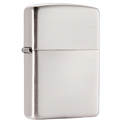 纯银zippo打火机盔甲镜面刻字
