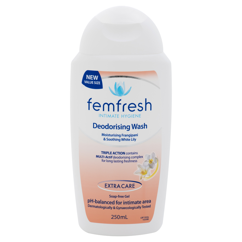 澳洲芳芯femfresh女性私处洗液护理液洗护温和孕妇私密去异味英版